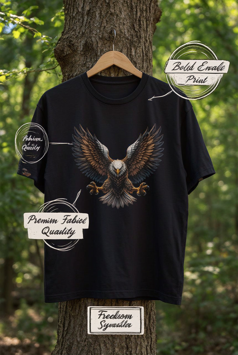 Majestic Eagle Graphic T-Shirt