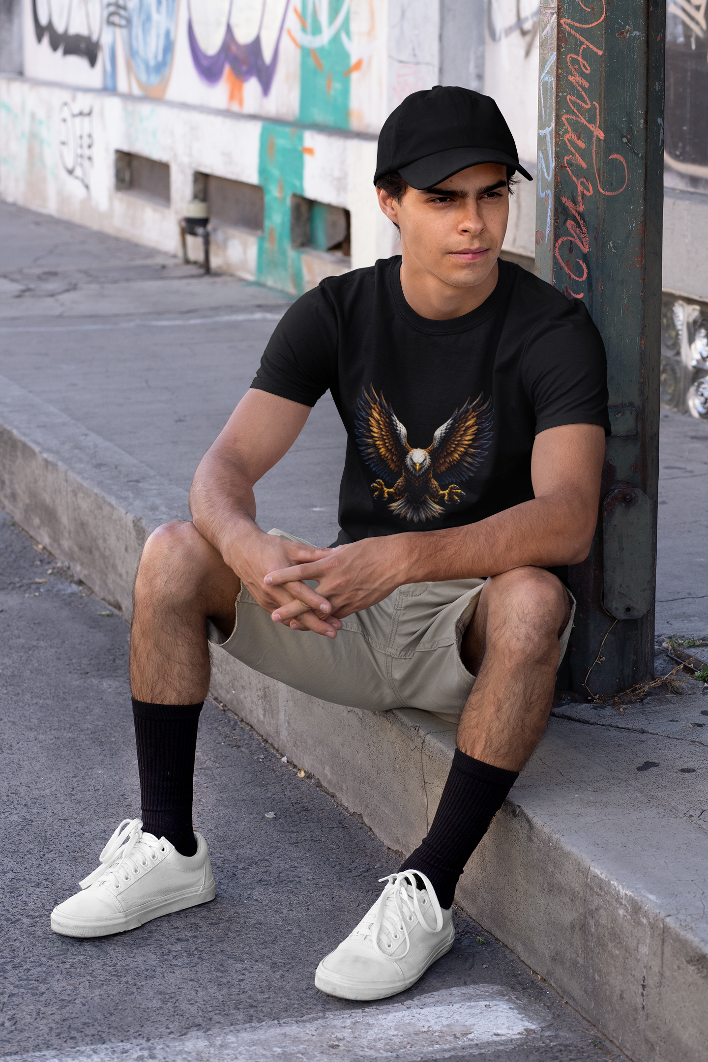 Majestic Eagle Graphic T-Shirt